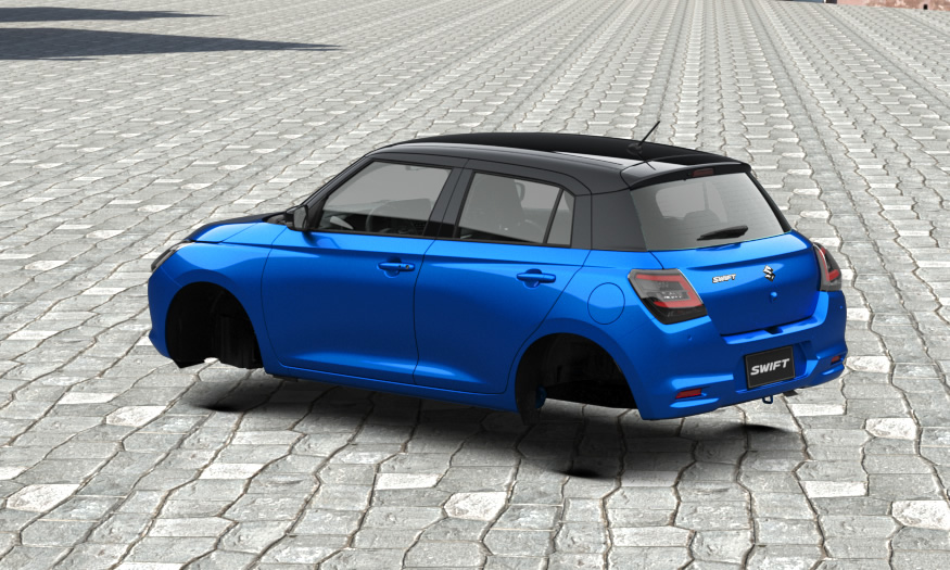 deporte suzuki swift blanco